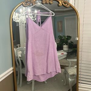 Womens summer halter dress terry material size XL